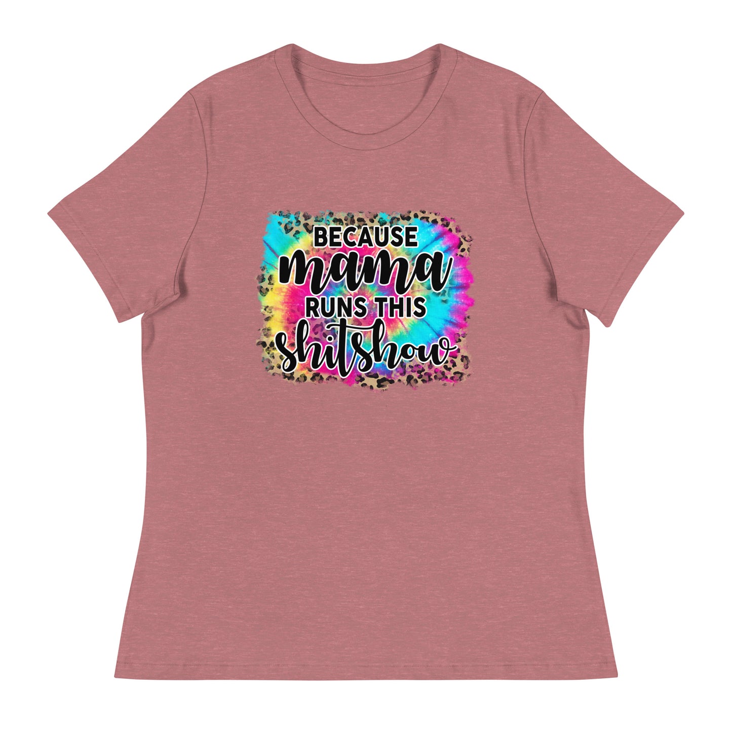 Women's Relaxed T-Shirt MAMA RUNS