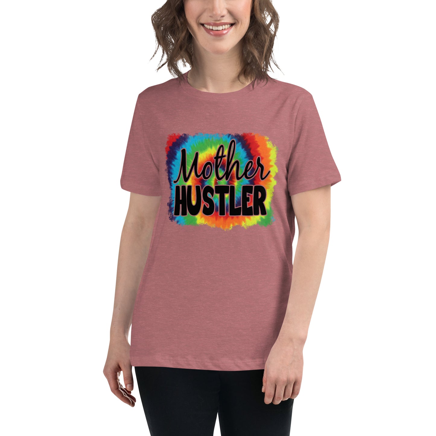 Women's Relaxed T-Shirt MOTHER HUSTLER