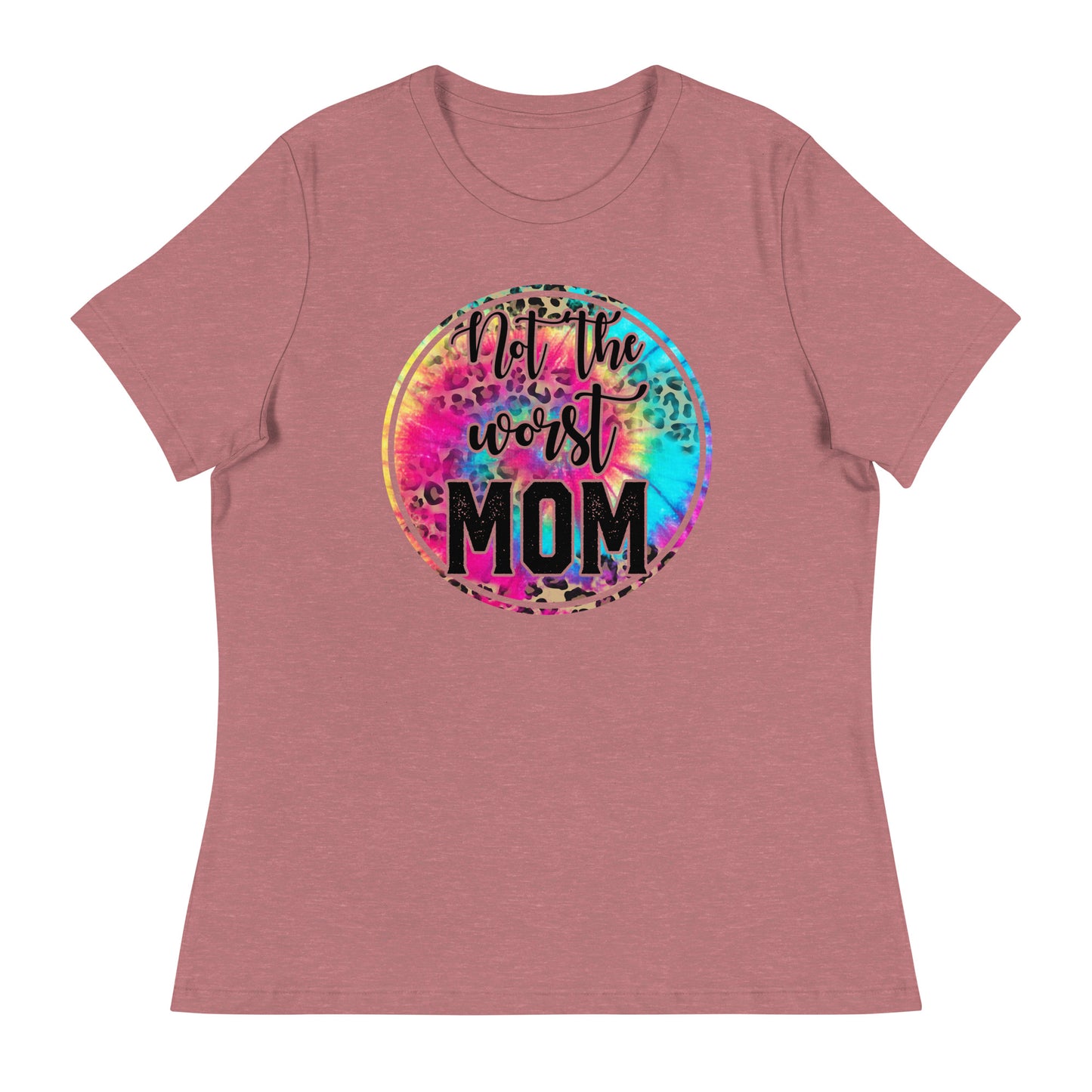 Camiseta ancha mujer NO ES LA PEOR MAMÁ