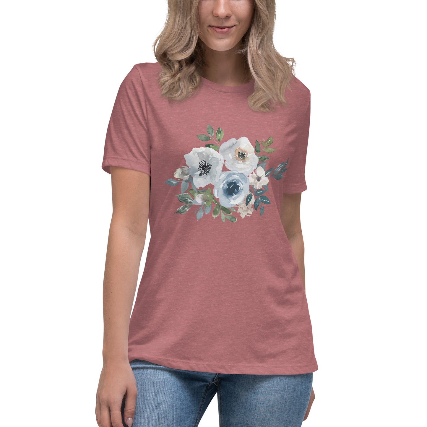 Women's Relaxed T-Shirt BOUQUET