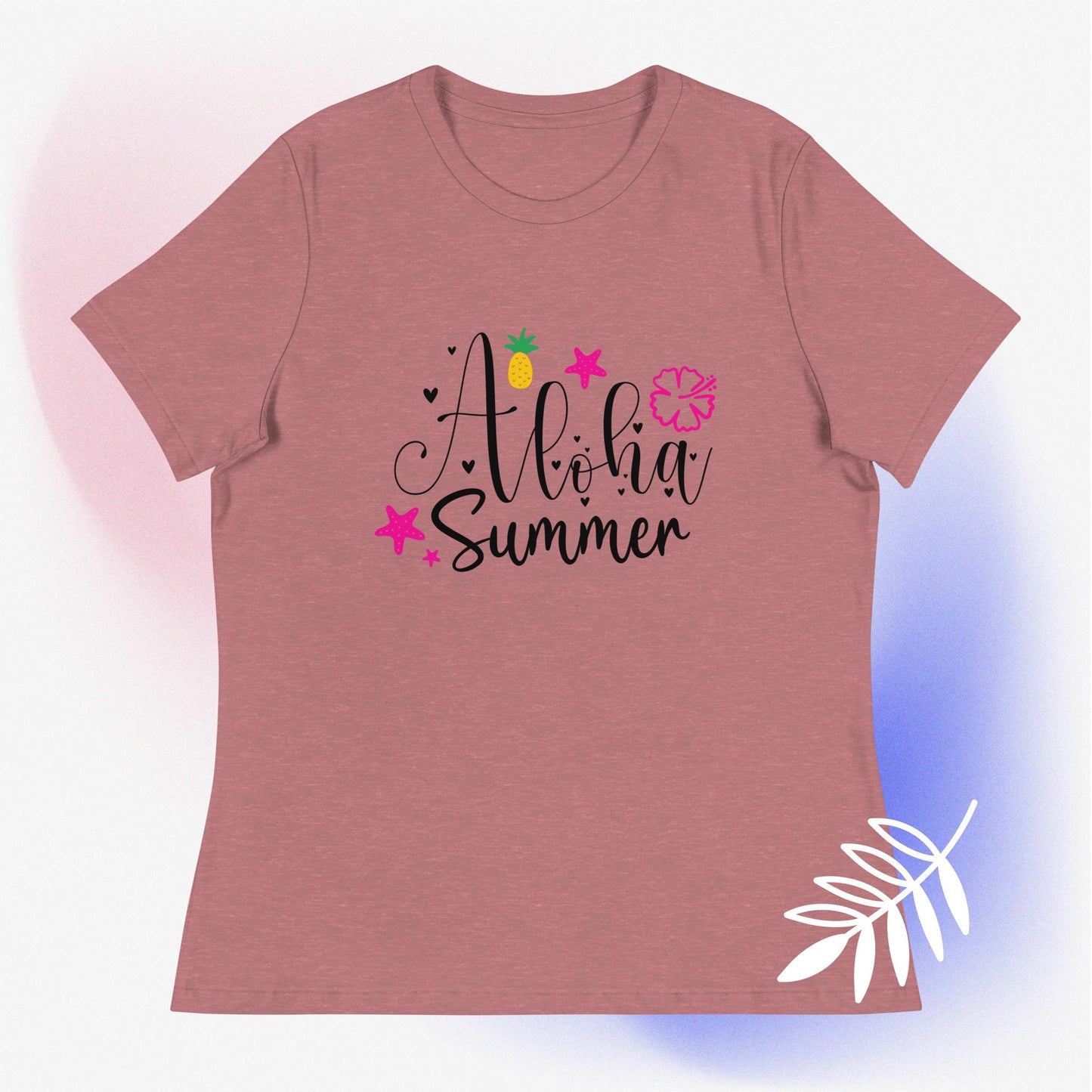 Women's Relaxed T-Shirt ALOHA SUMMER