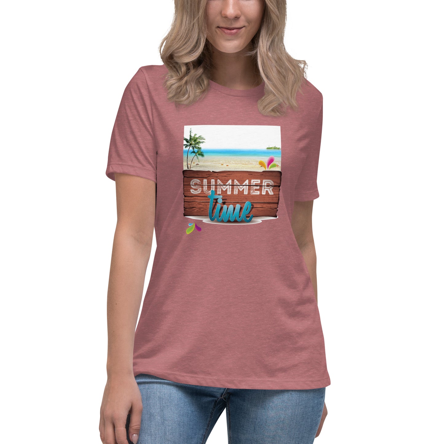 Women's Relaxed T-Shirt SUMMER TIME