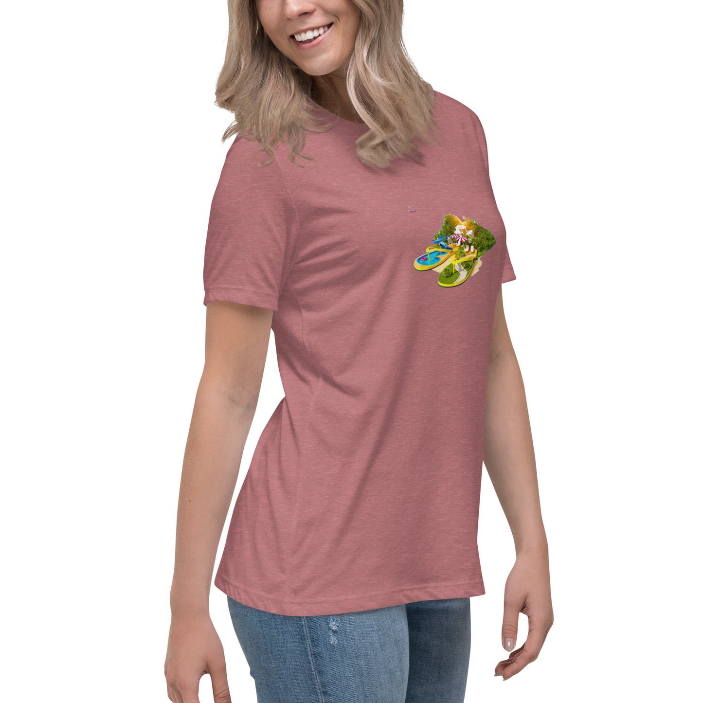 Women's Relaxed T-Shirt HOLIDAY ISLAND