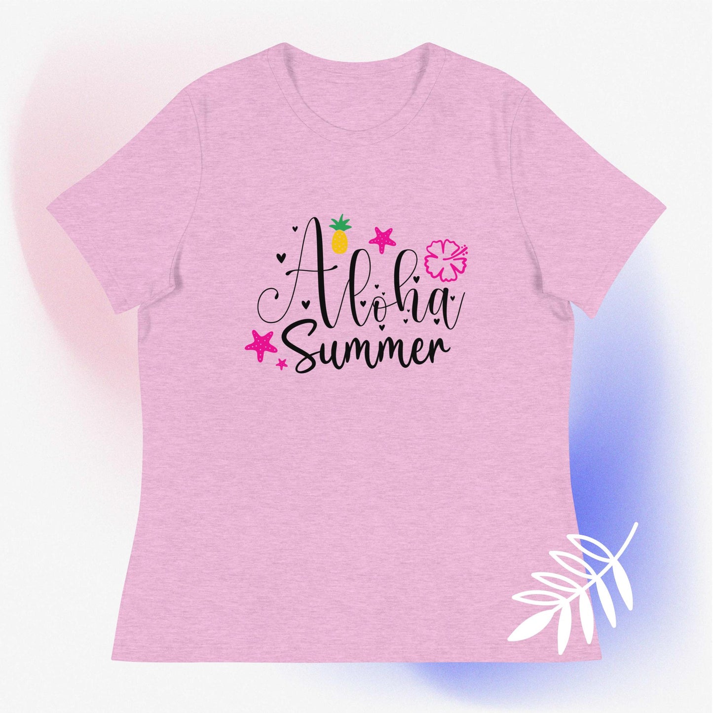 Women's Relaxed T-Shirt ALOHA SUMMER