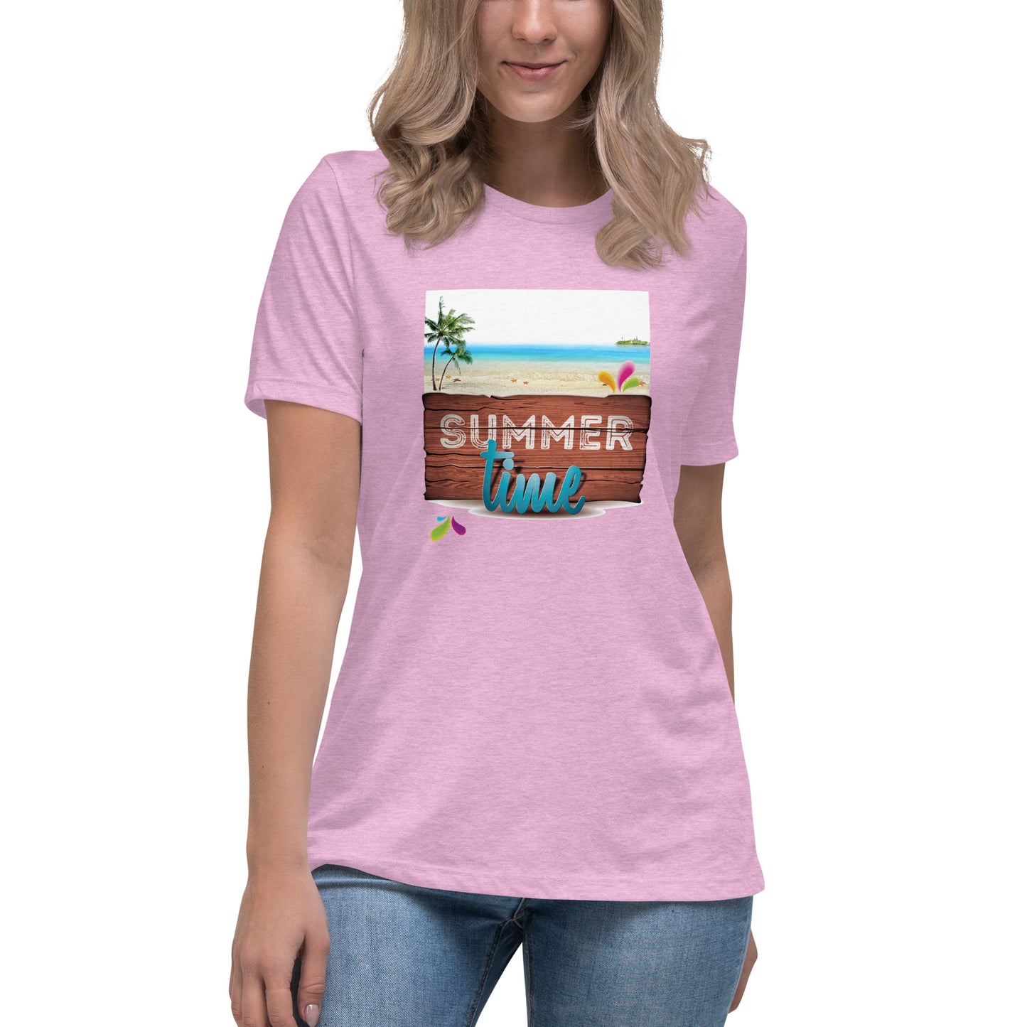 Women's Relaxed T-Shirt SUMMER TIME