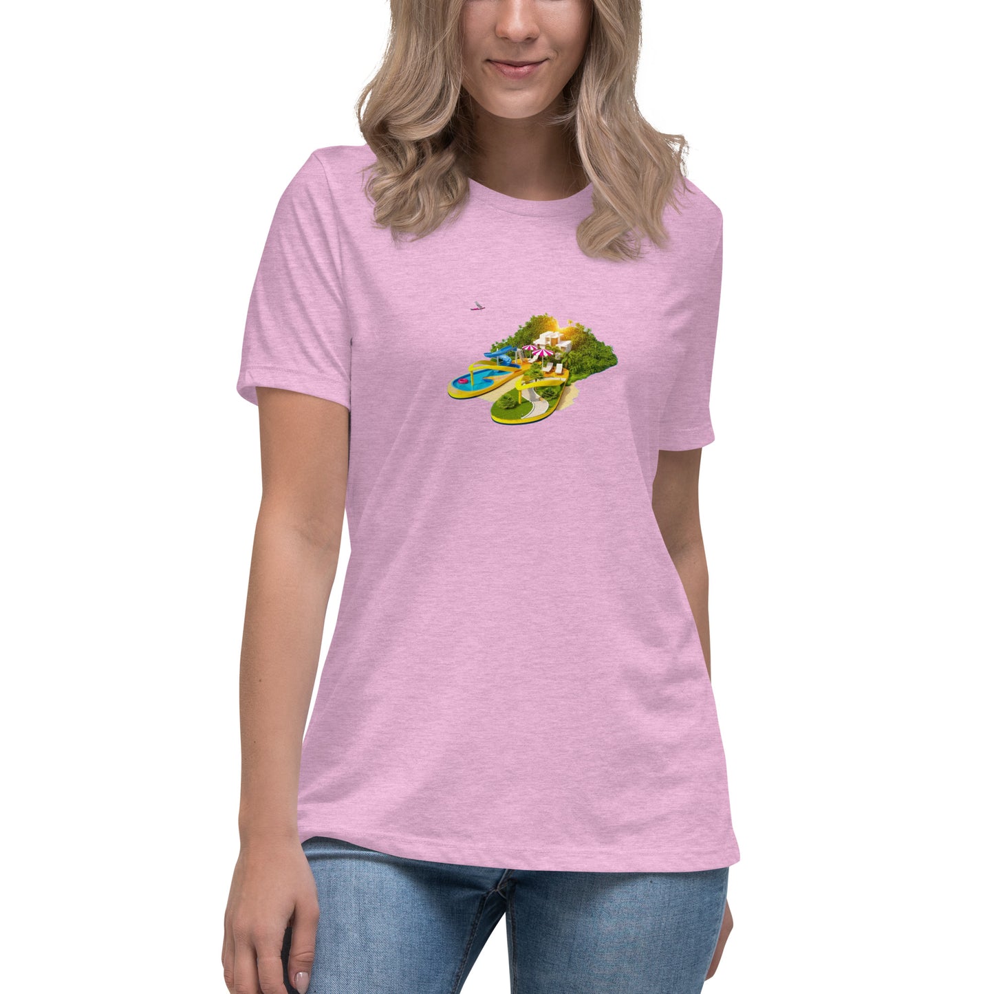 Women's Relaxed T-Shirt HOLIDAY ISLAND