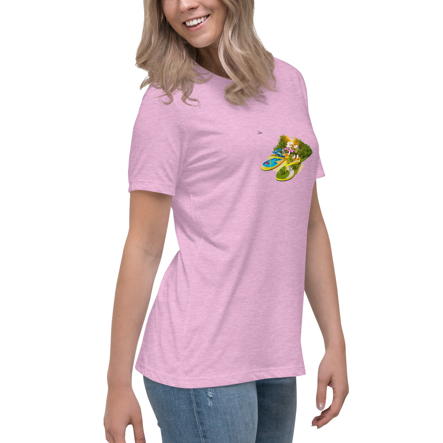 Women's Relaxed T-Shirt HOLIDAY ISLAND