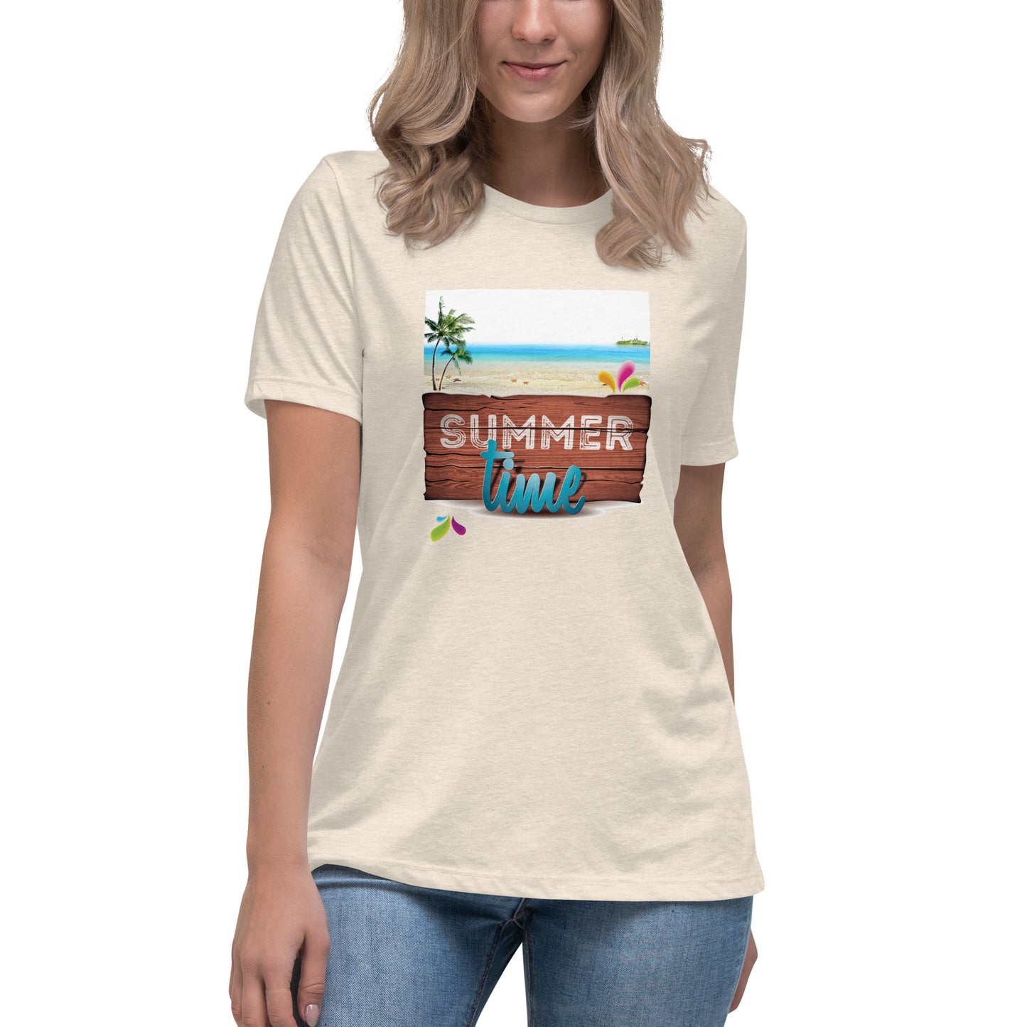 Women's Relaxed T-Shirt SUMMER TIME