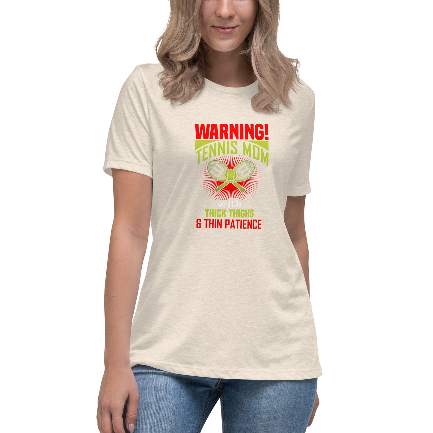 Women's Relaxed T-Shirt WARNING!