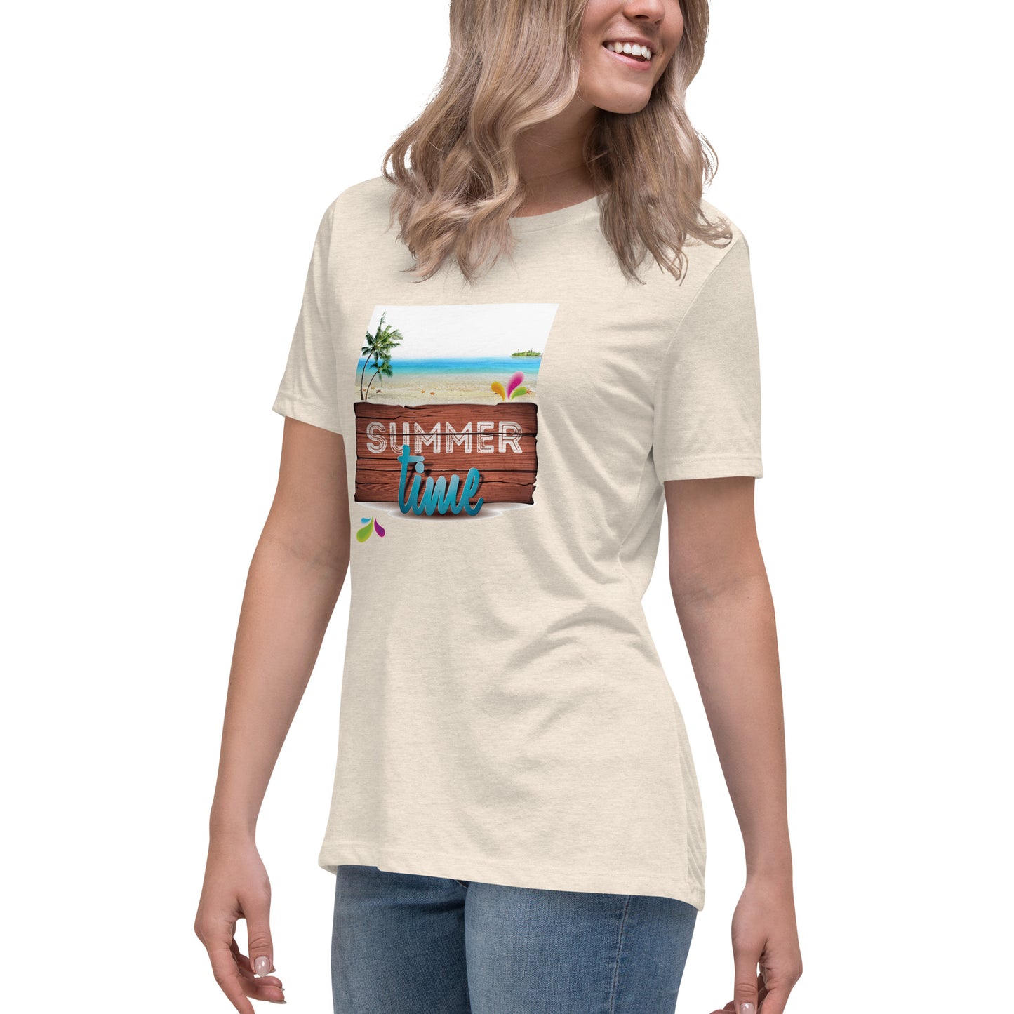 Women's Relaxed T-Shirt SUMMER TIME