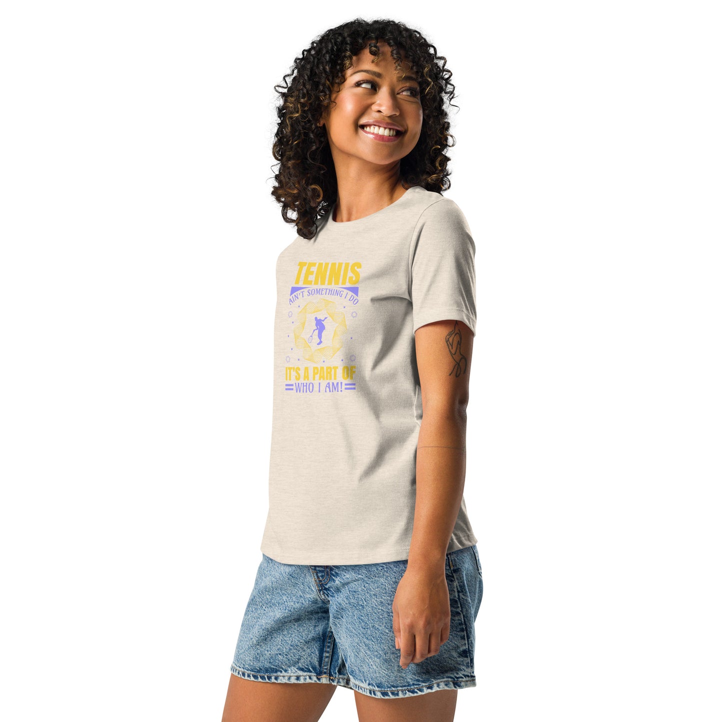 Women's Relaxed T-Shirt WHO I AM