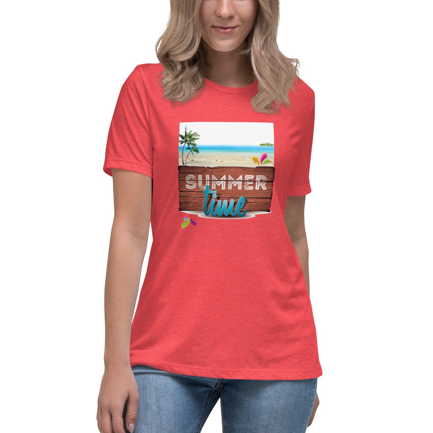 Women's Relaxed T-Shirt SUMMER TIME