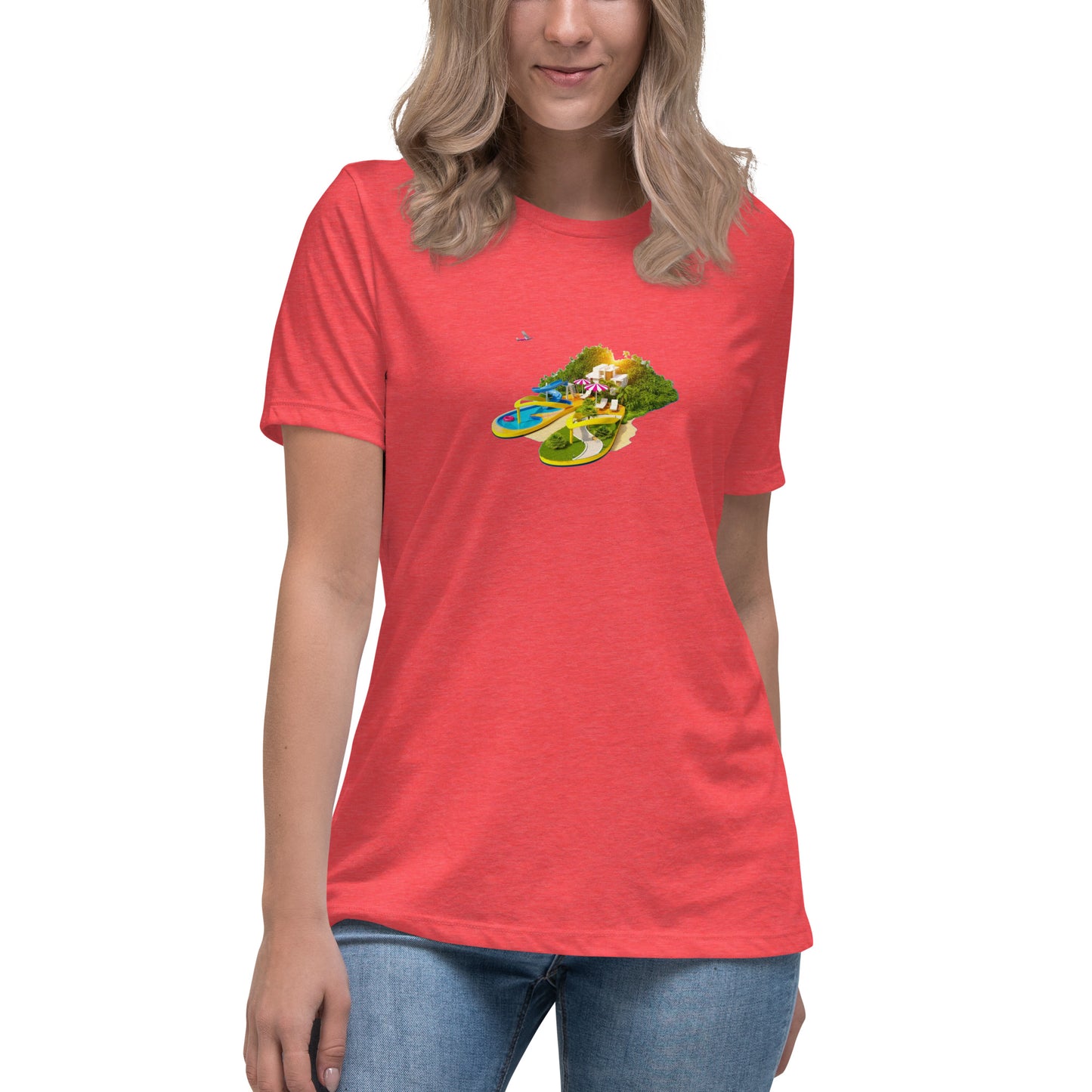 Women's Relaxed T-Shirt HOLIDAY ISLAND