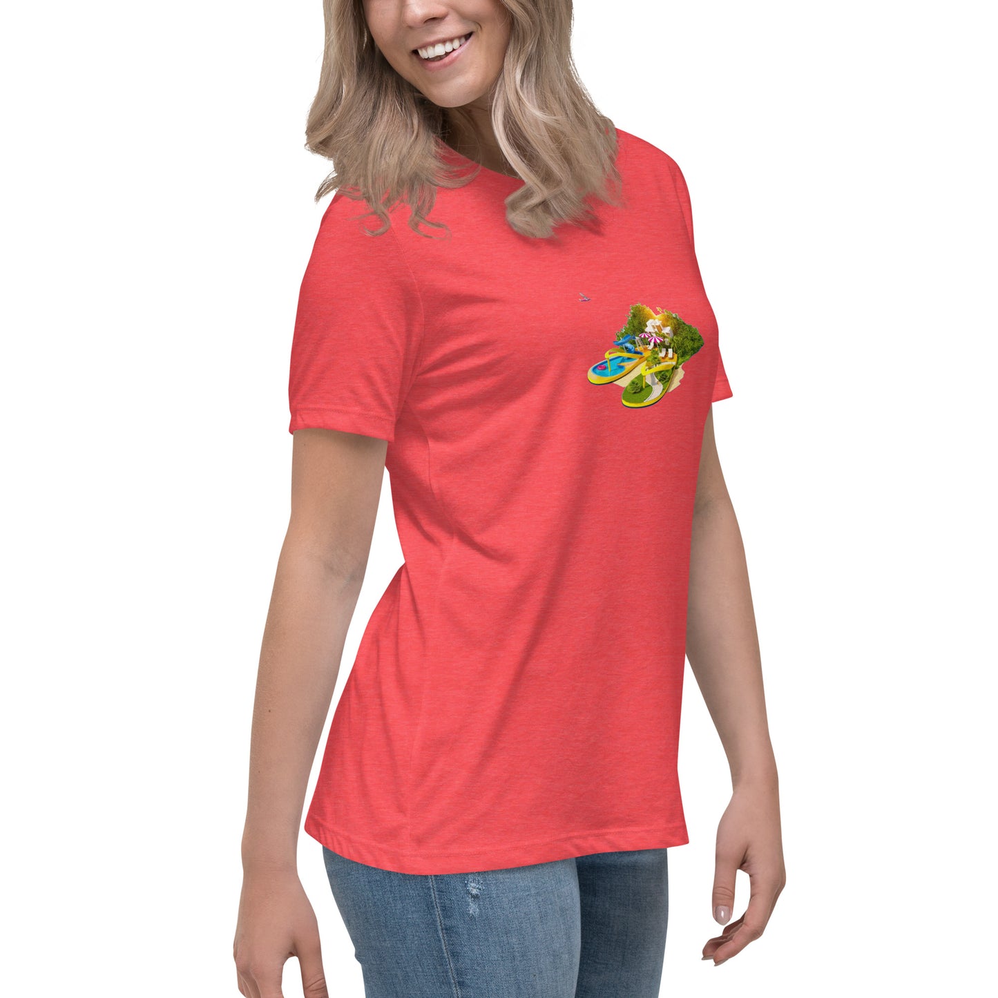 Women's Relaxed T-Shirt HOLIDAY ISLAND