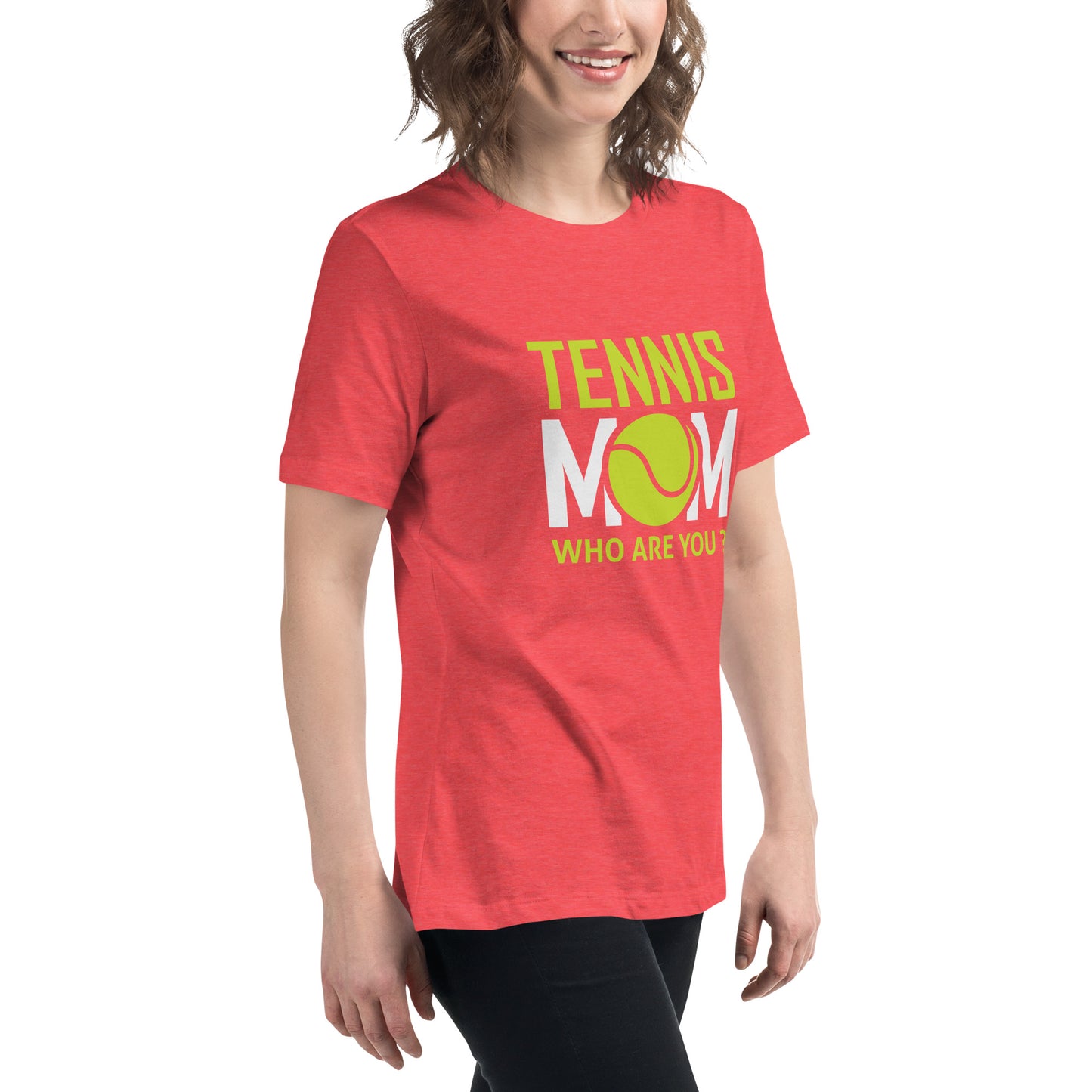 Women's Relaxed T-Shirt WHO ARE YOU?