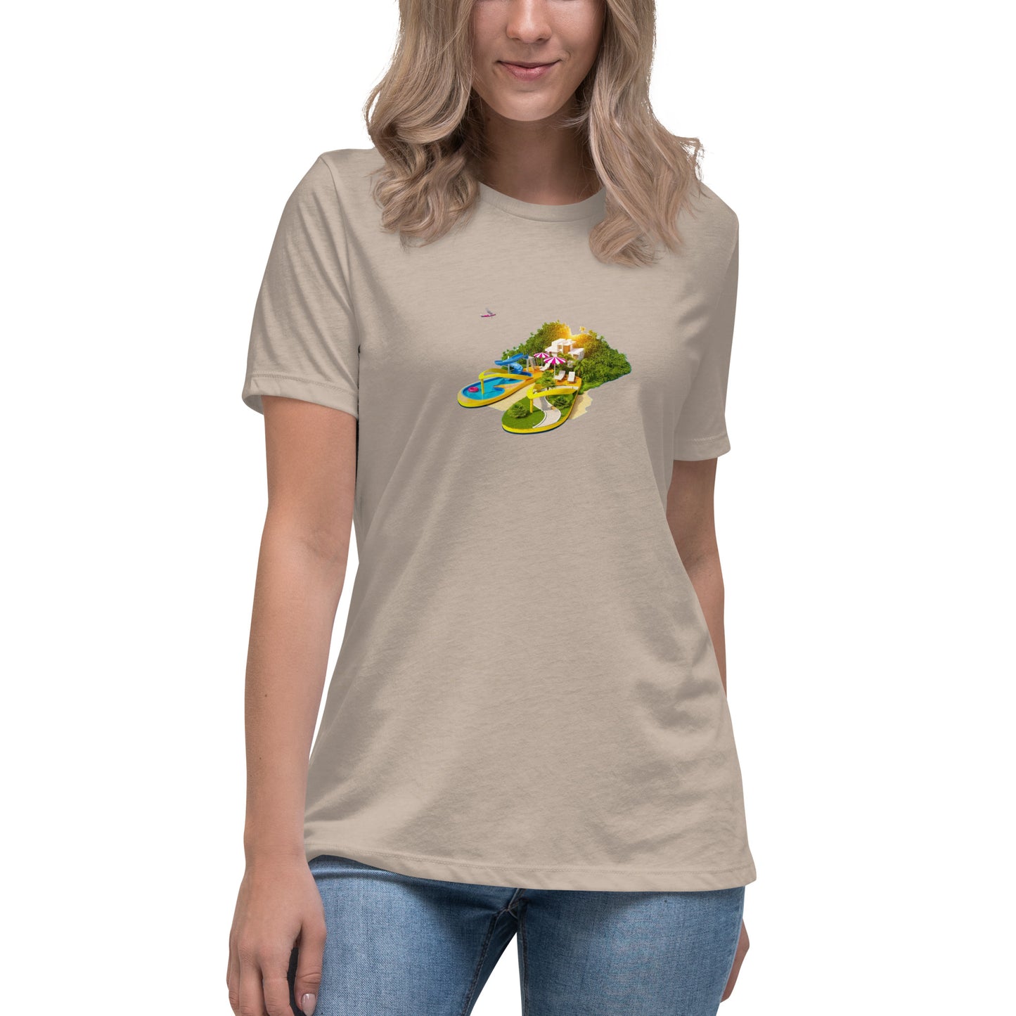 Women's Relaxed T-Shirt HOLIDAY ISLAND