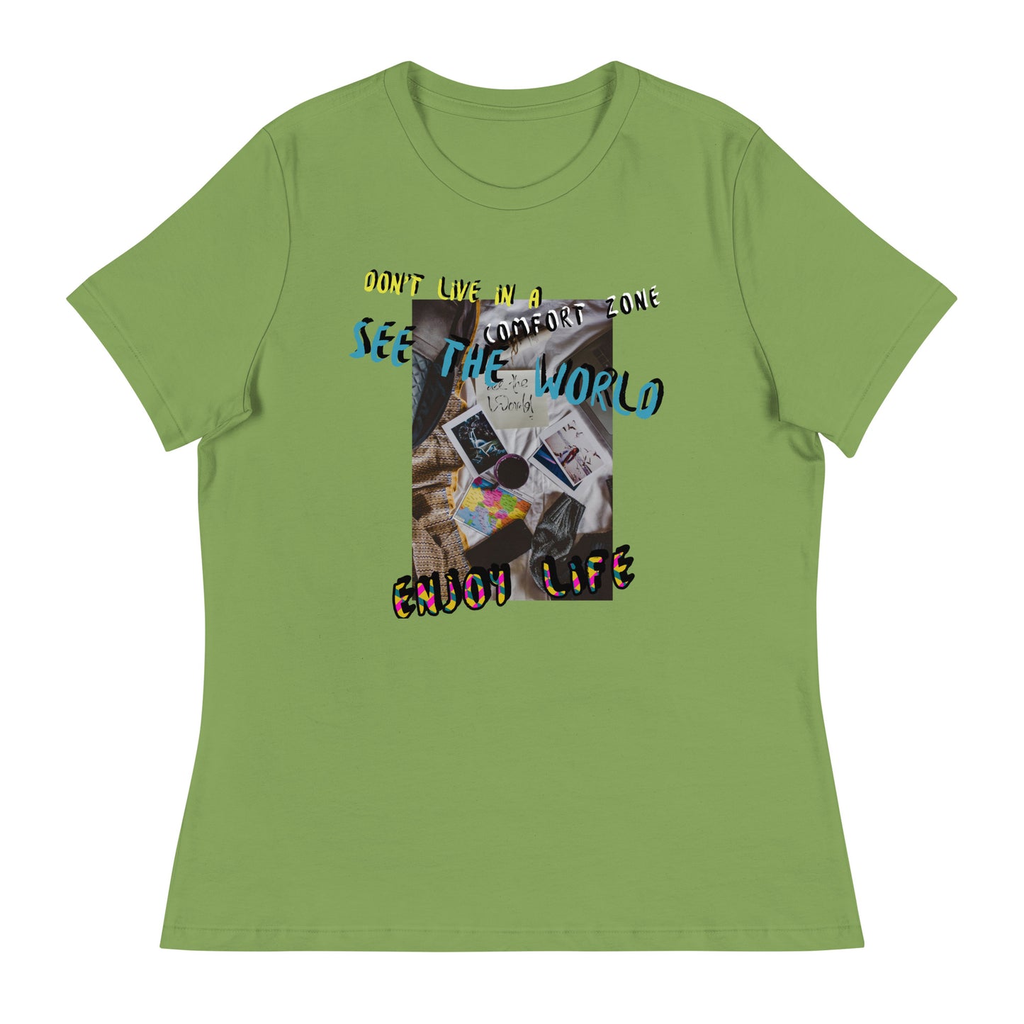 Women's Relaxed T-Shirt SEE THE WORLD