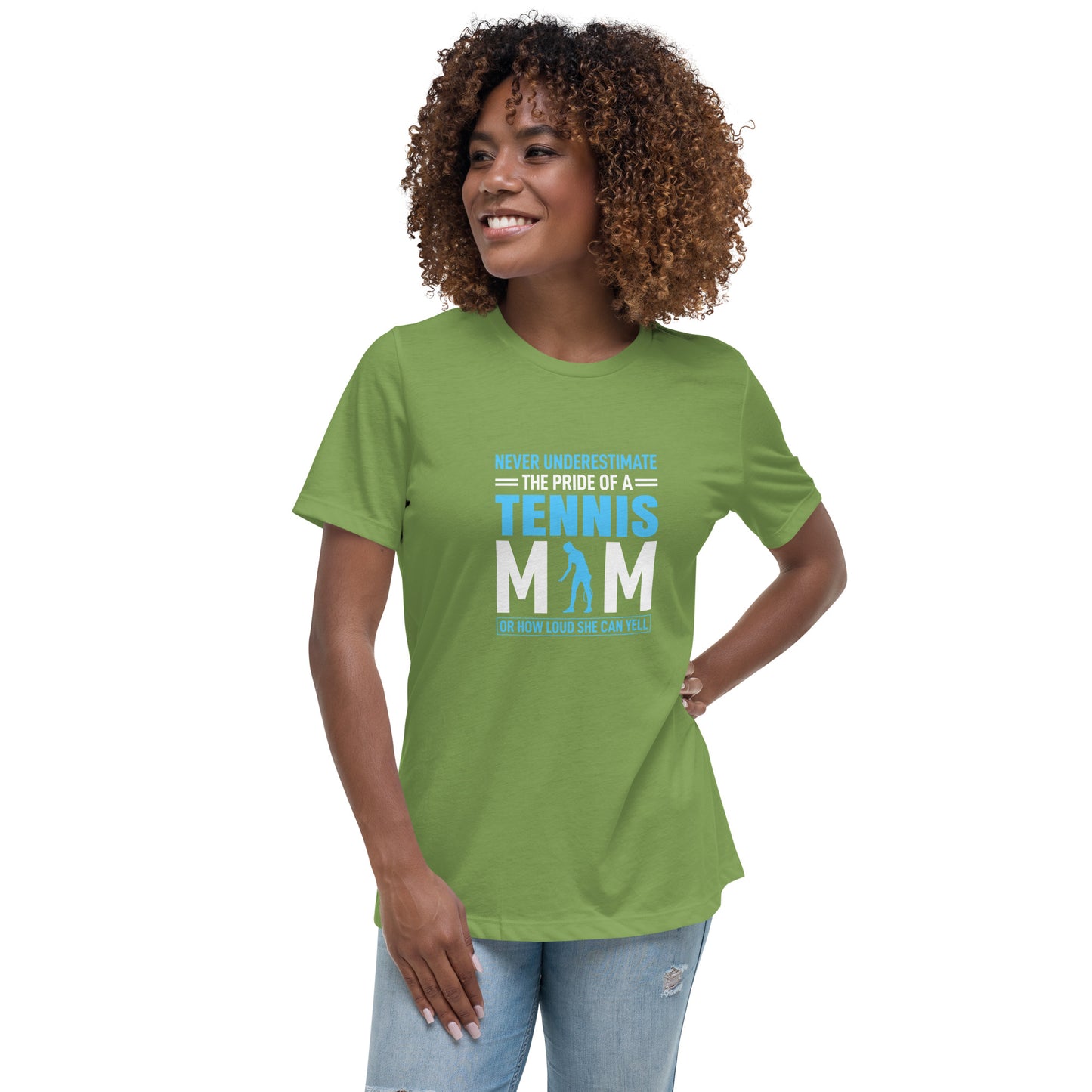 Women's Relaxed T-Shirt THE PRIDE OF A TENNIS MOM