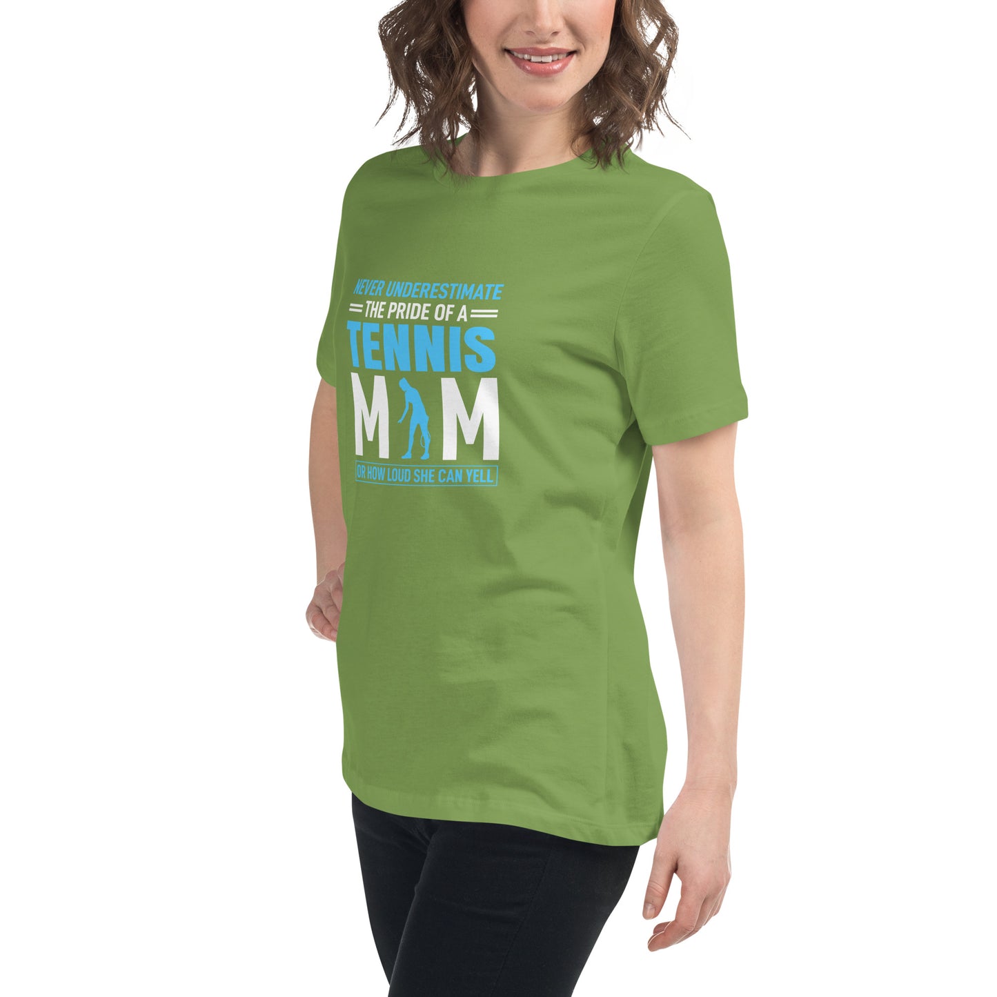 Women's Relaxed T-Shirt THE PRIDE OF A TENNIS MOM