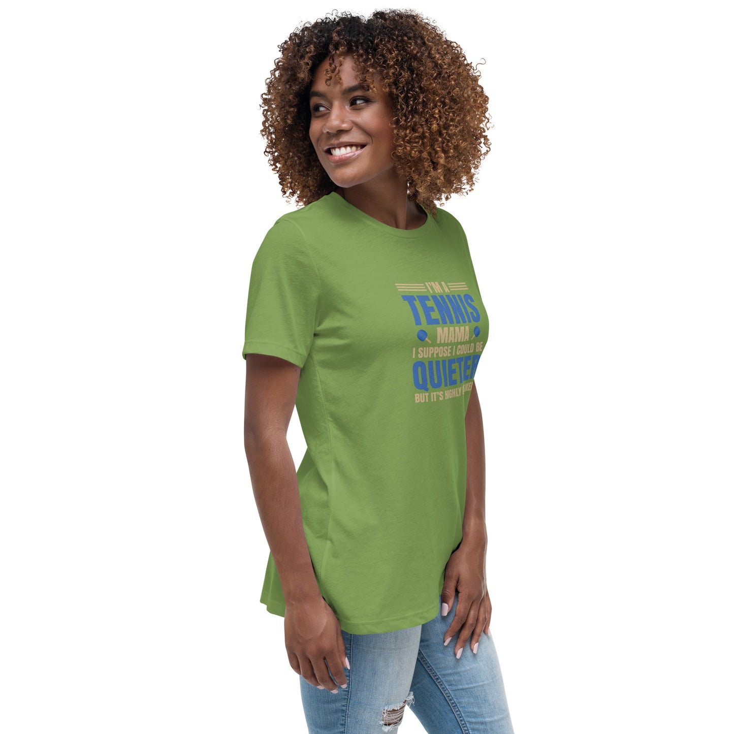 Women's Relaxed T-Shirt I'M A TENNIS MAMA