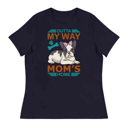 Дамска спокойна тениска OUTTA MY WAY