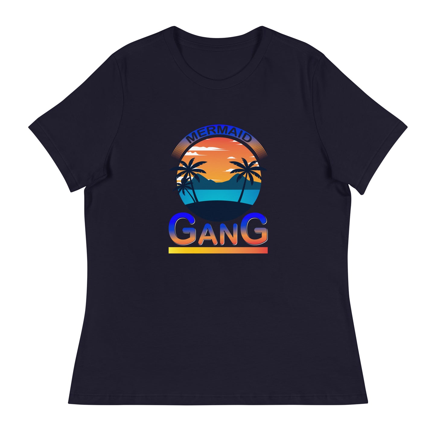 Women's Relaxed T-Shirt MERMAID GANG