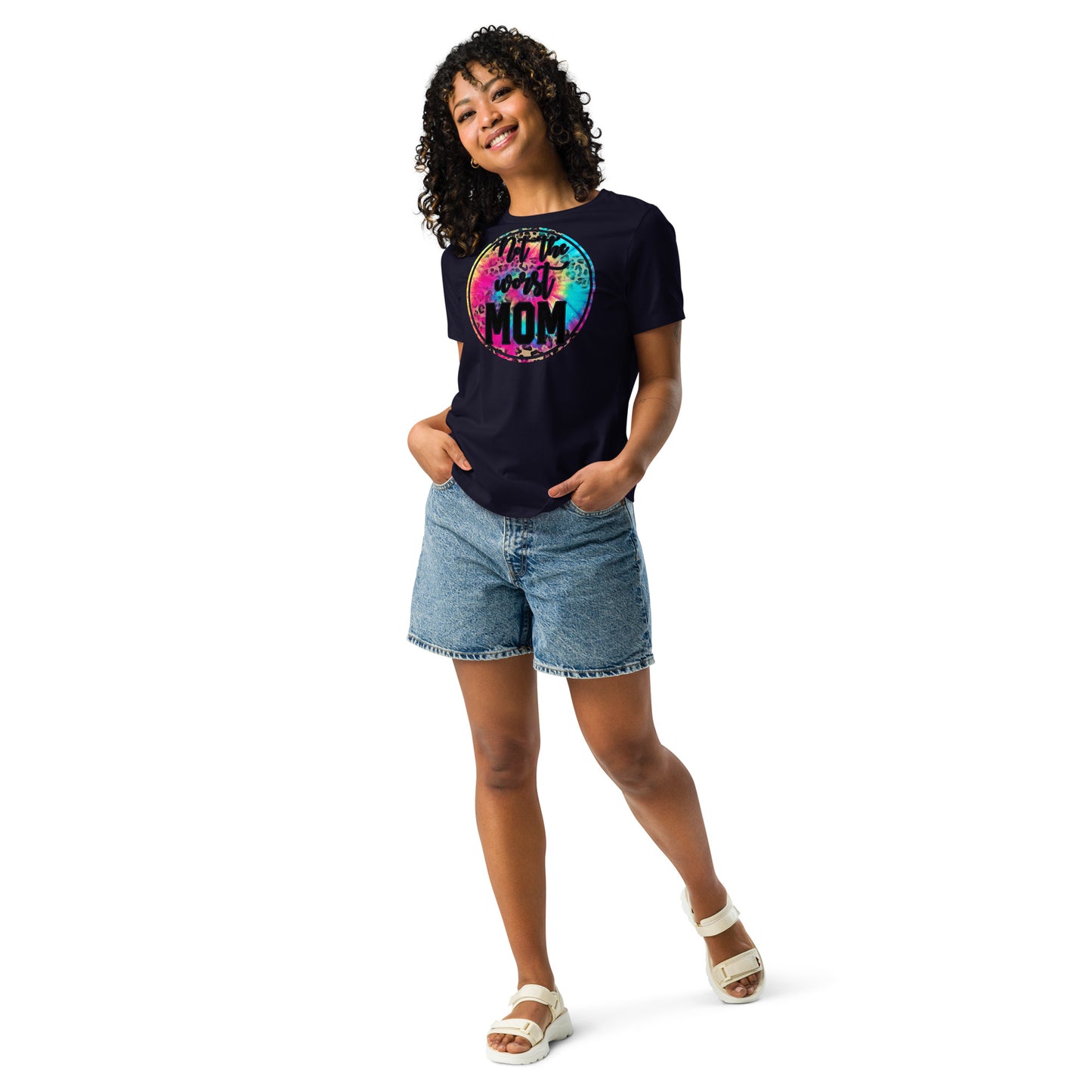 Women's Relaxed T-Shirt NOT THE WORST MOM