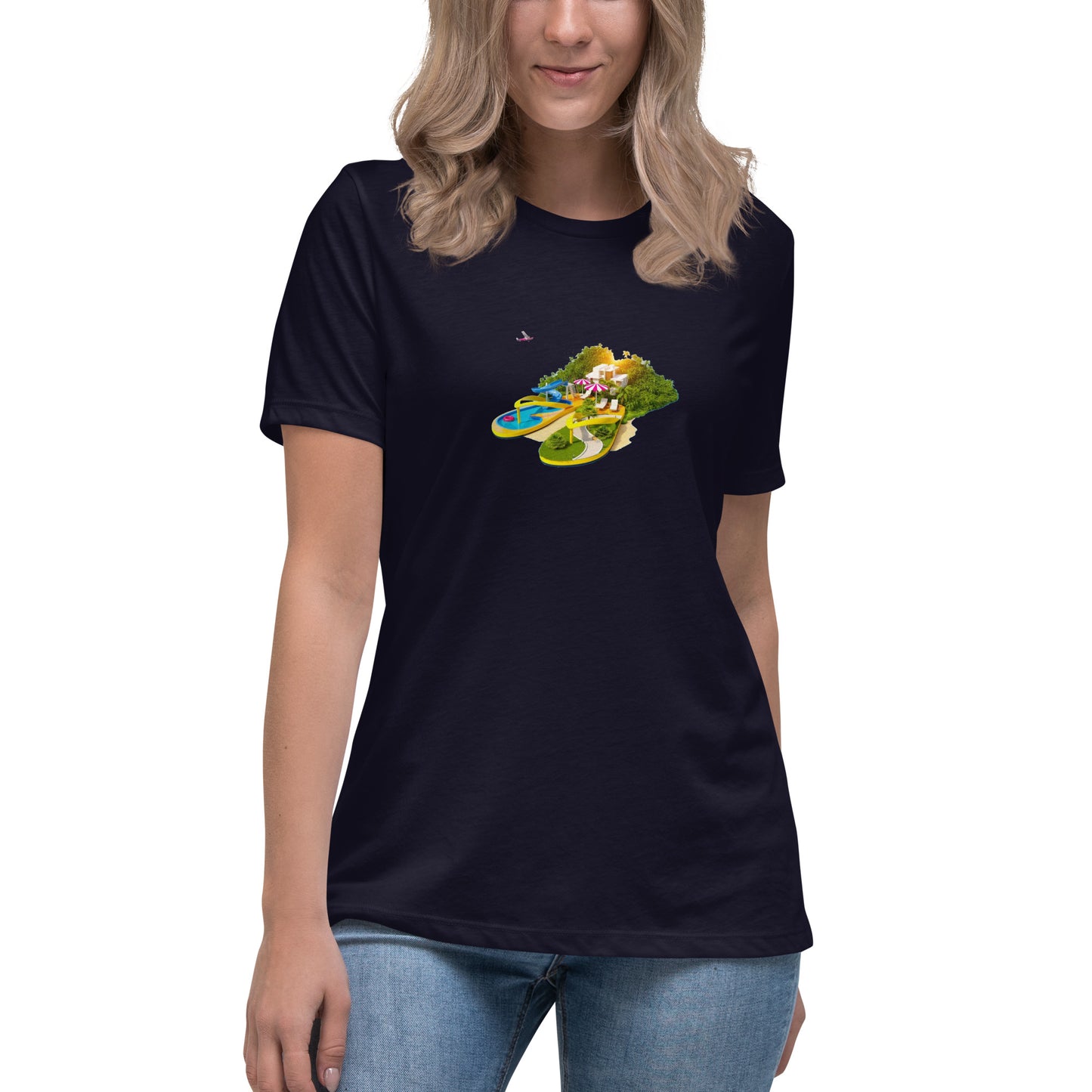 Women's Relaxed T-Shirt HOLIDAY ISLAND