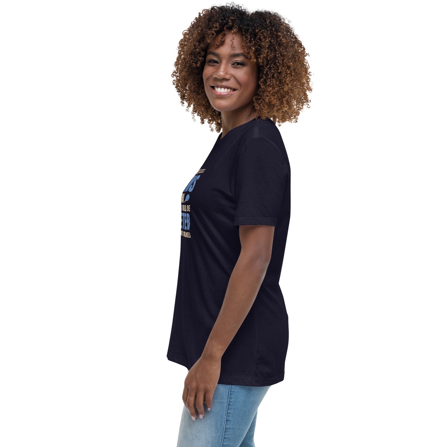 Women's Relaxed T-Shirt I'M A TENNIS MAMA