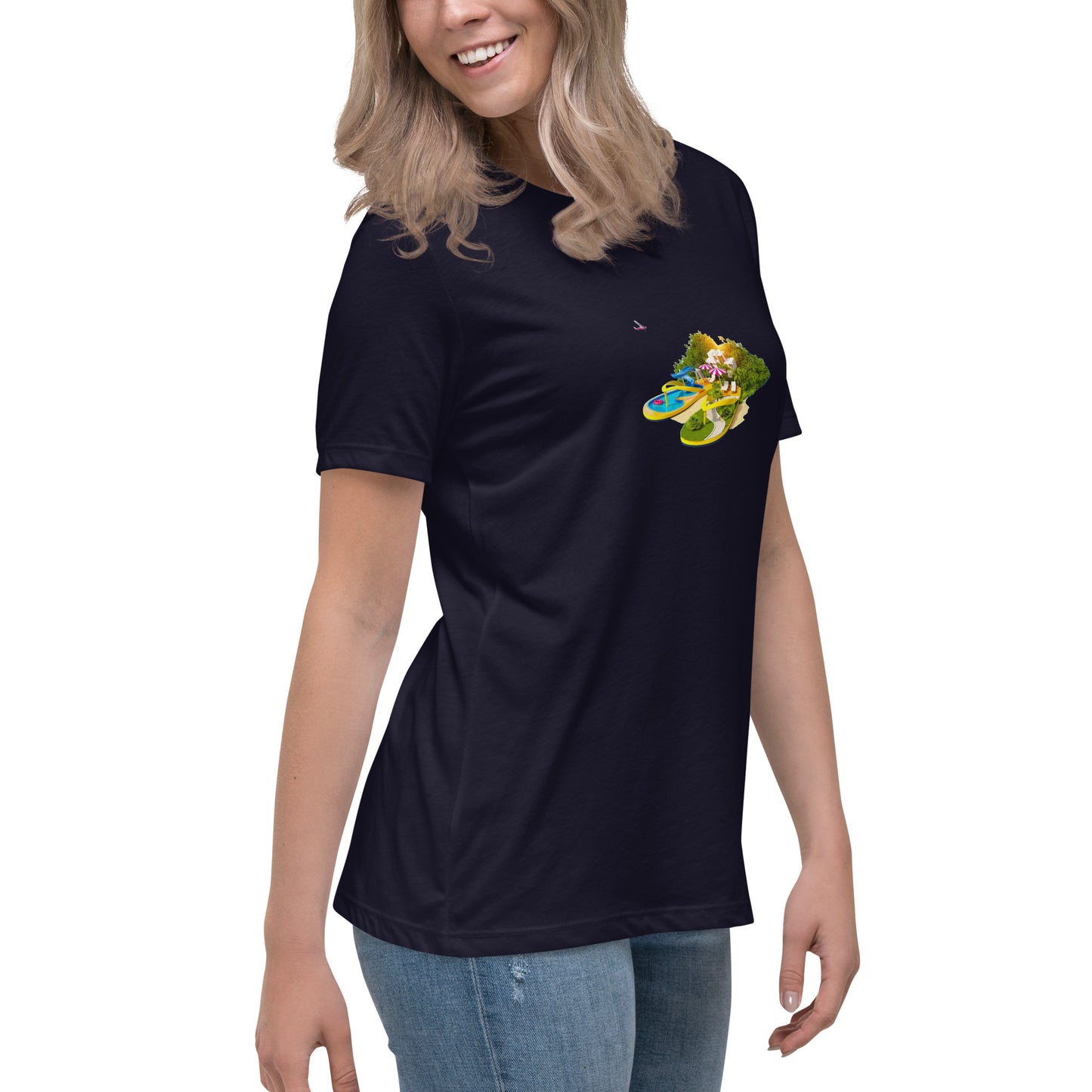 Women's Relaxed T-Shirt HOLIDAY ISLAND