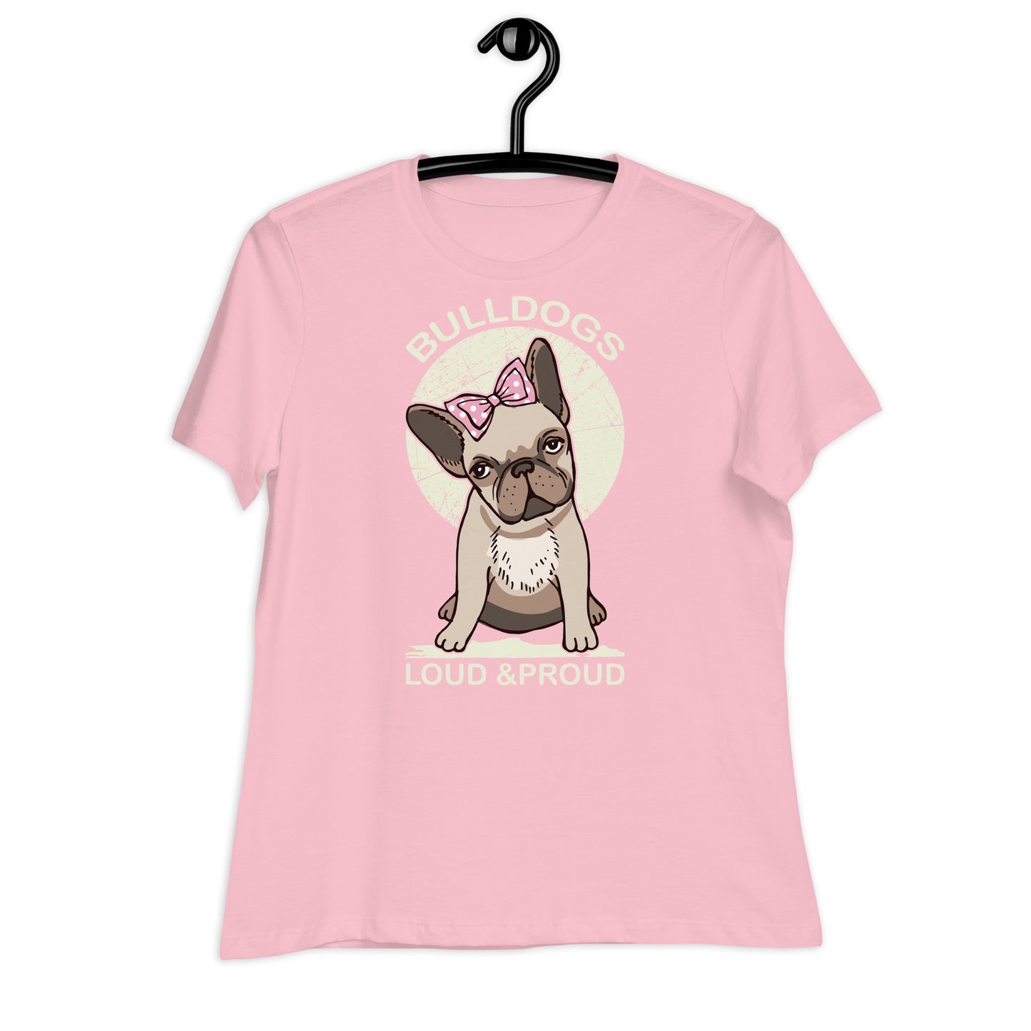 Camiseta holgada mujer BULLDOGS LOUD AND ORGULLOSO