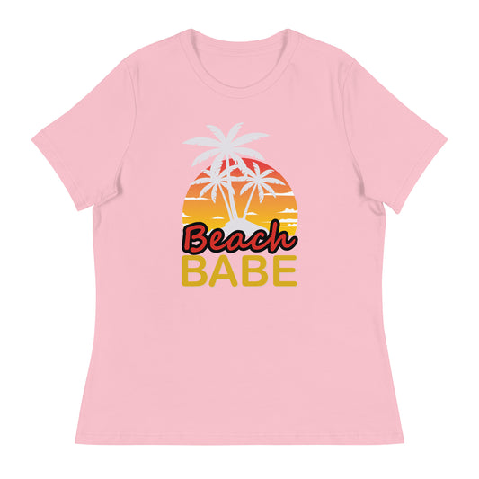 Women's Relaxed T-Shirt BEACH BABE