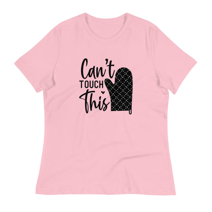 Дамска спокойна тениска CAN'T TOUCH THIS