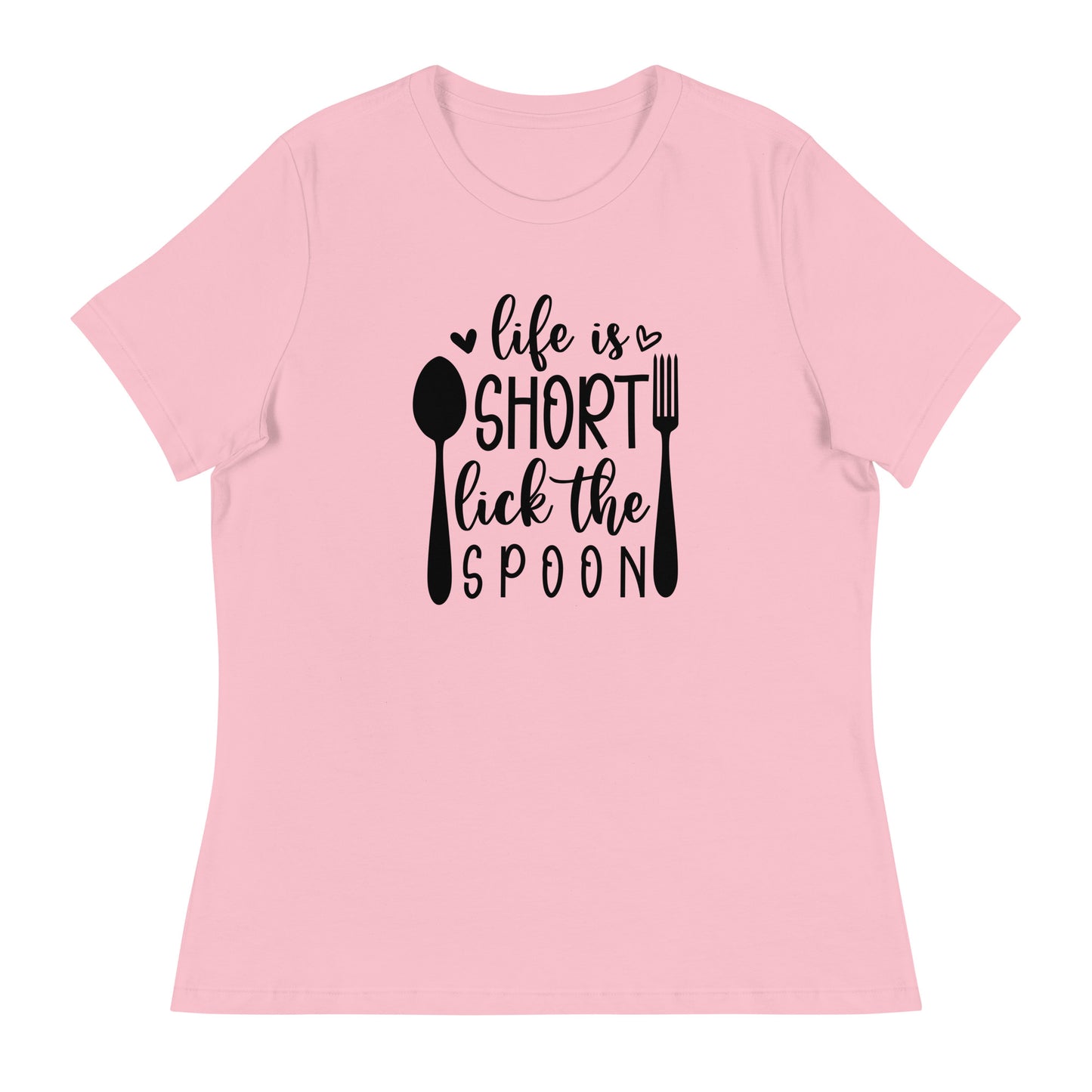 Women's Relaxed T-Shirt LICK THE SPOON