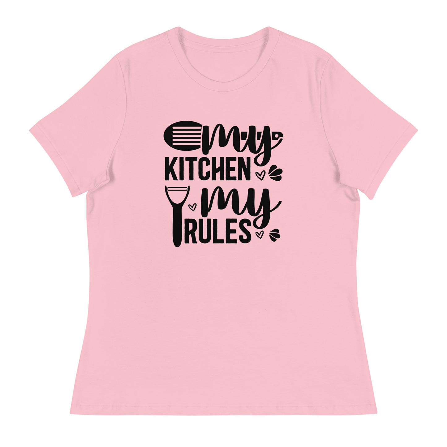 Дамска спокойна тениска MY KITCHEN MY RULES