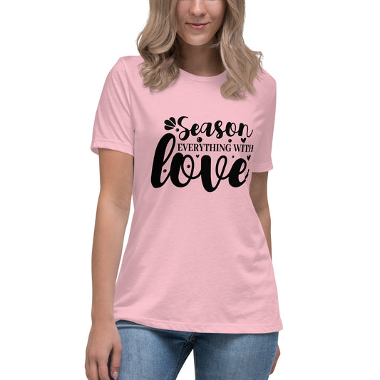 Camiseta holgada de mujer TEMPORADA TODO CON AMOR