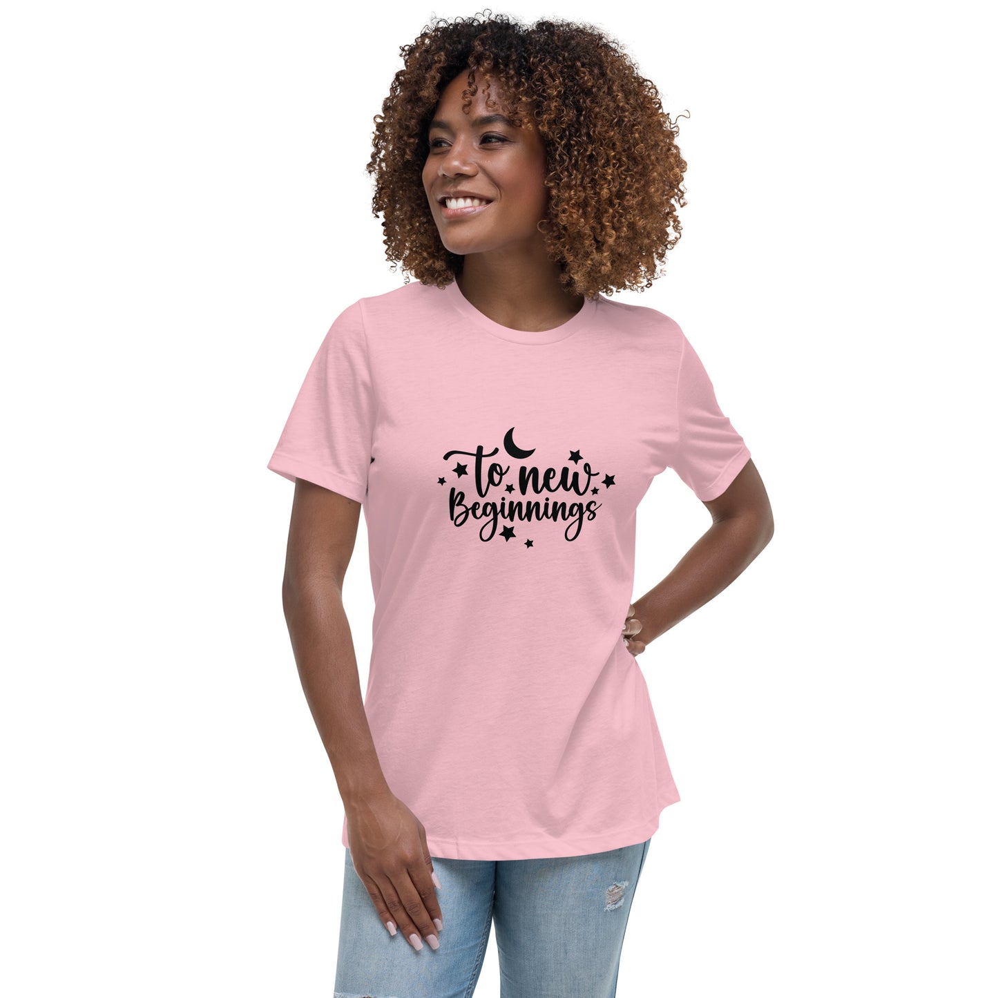 Women's Relaxed T-Shirt TO NEW BEGINNINGS