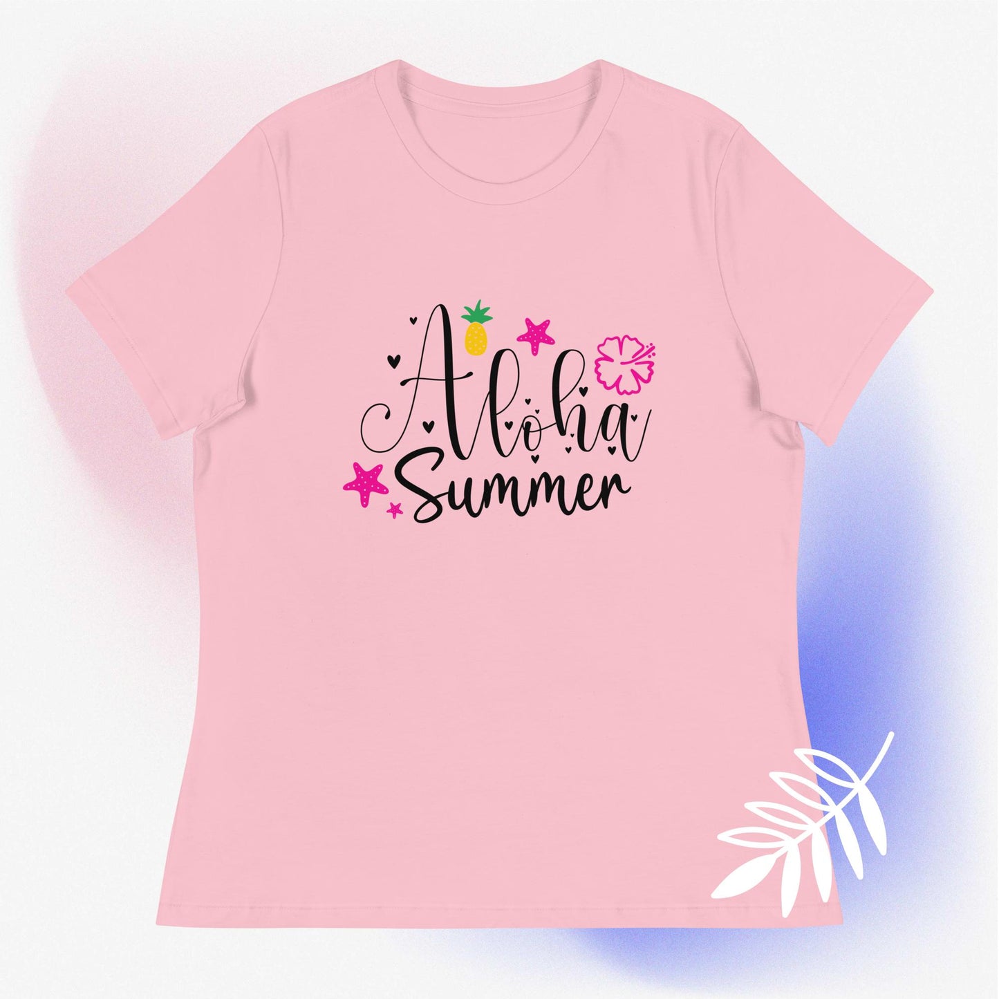 Women's Relaxed T-Shirt ALOHA SUMMER