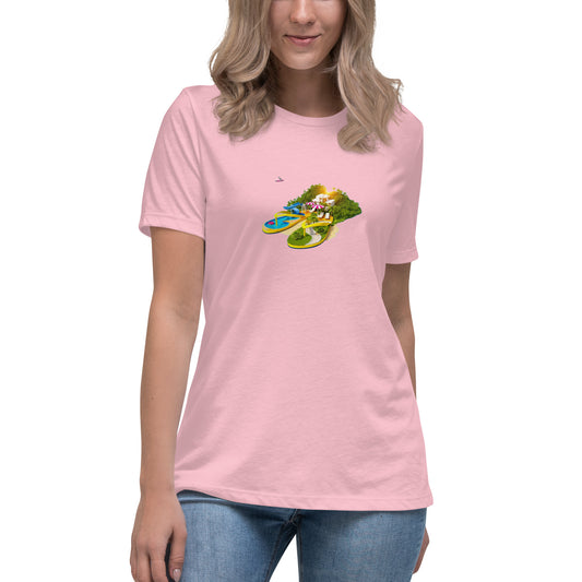 Women's Relaxed T-Shirt HOLIDAY ISLAND