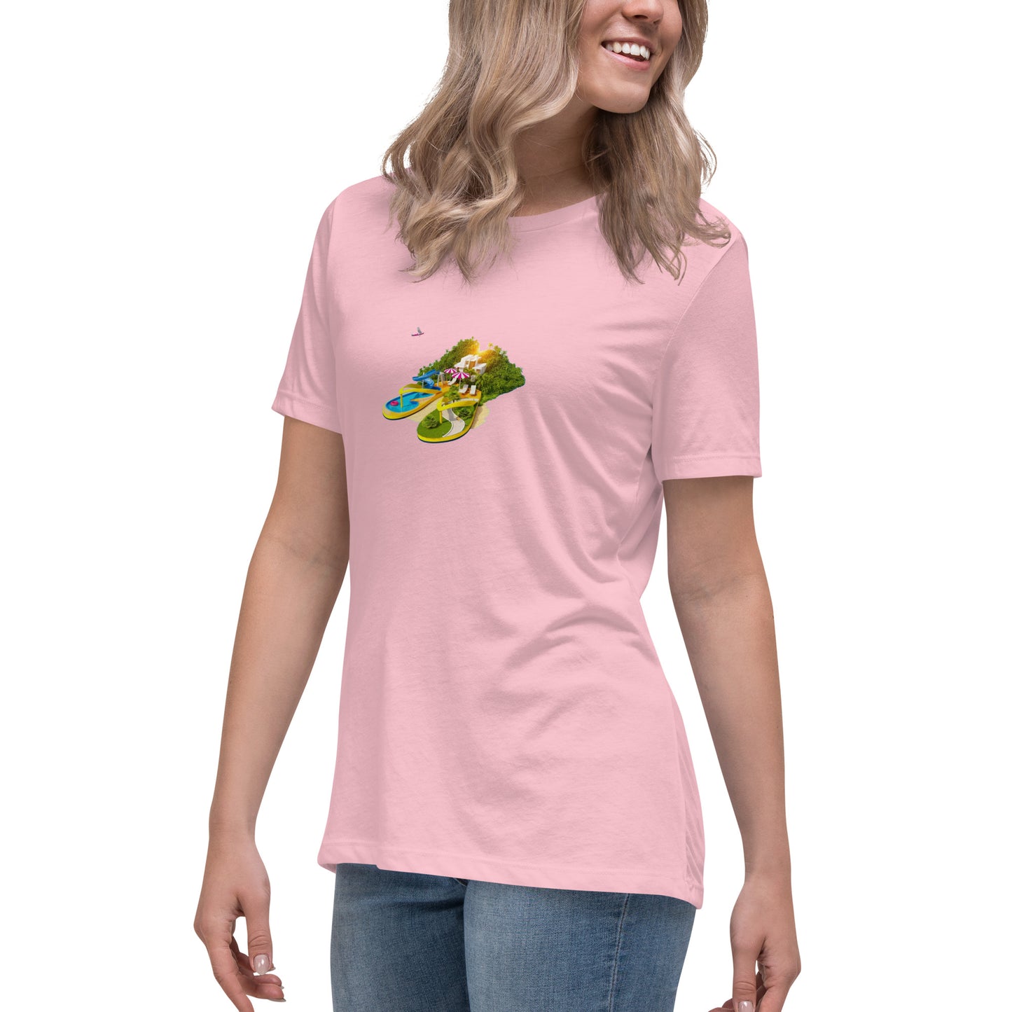 Women's Relaxed T-Shirt HOLIDAY ISLAND