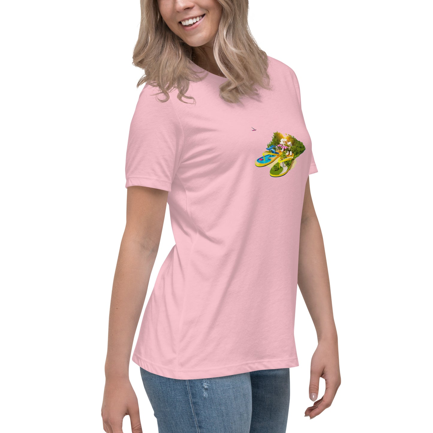 Women's Relaxed T-Shirt HOLIDAY ISLAND