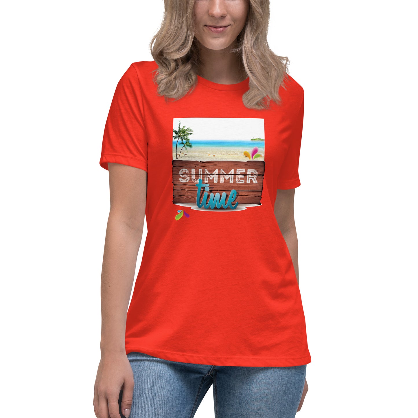 Women's Relaxed T-Shirt SUMMER TIME