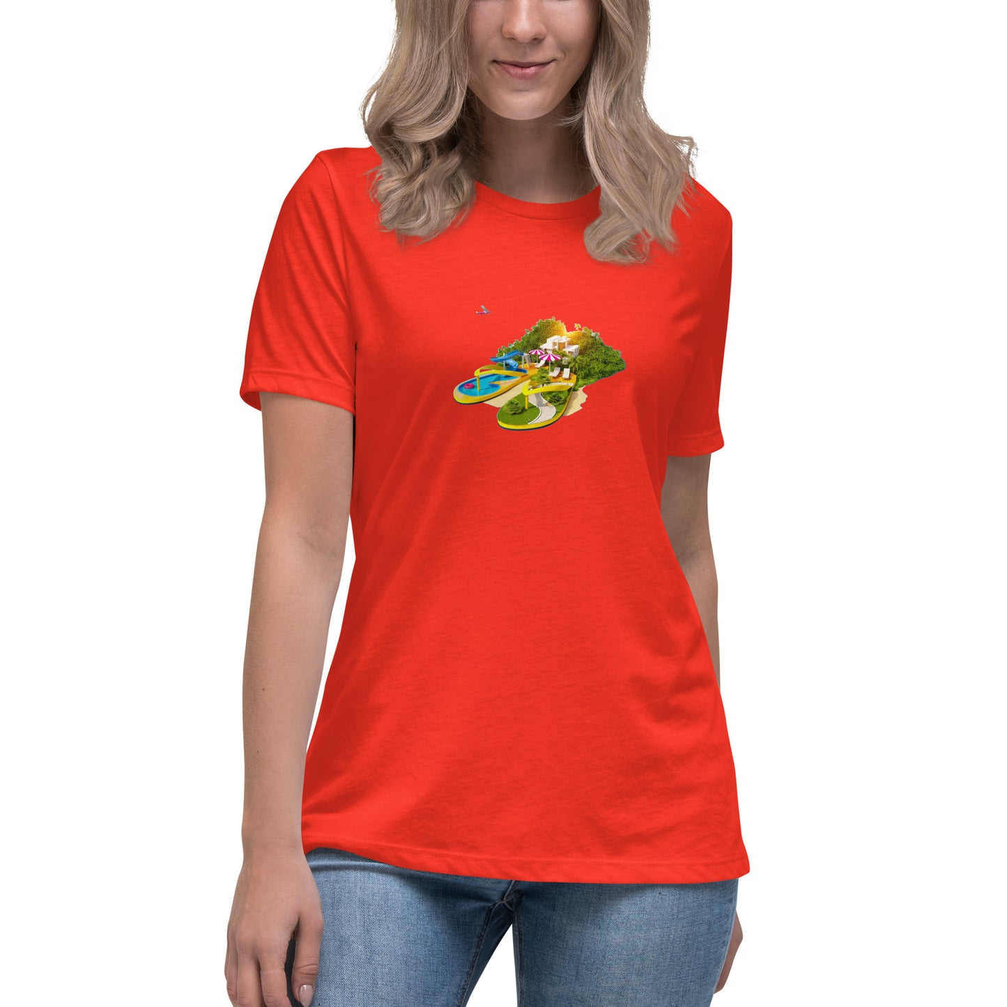 Women's Relaxed T-Shirt HOLIDAY ISLAND