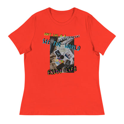 Women's Relaxed T-Shirt SEE THE WORLD