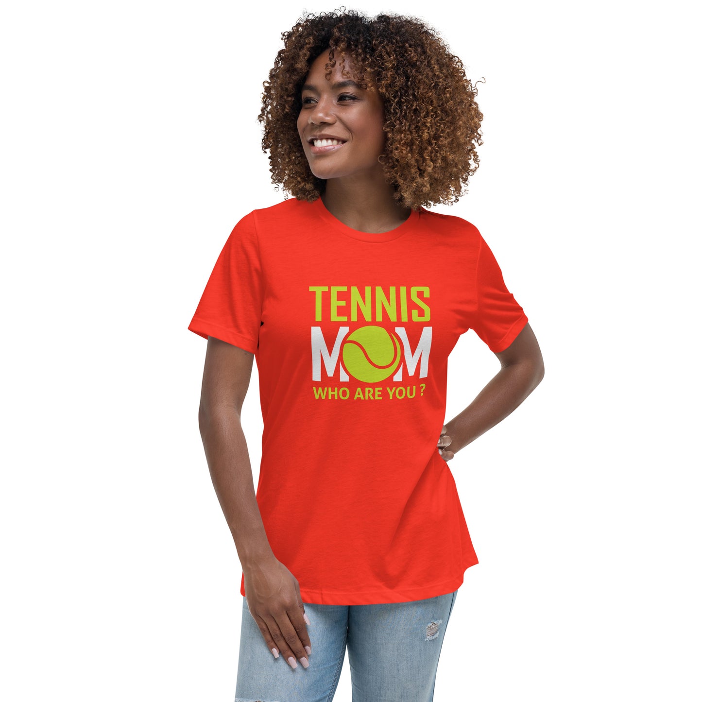 Women's Relaxed T-Shirt WHO ARE YOU?