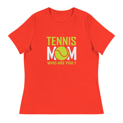 Women's Relaxed T-Shirt WHO ARE YOU?