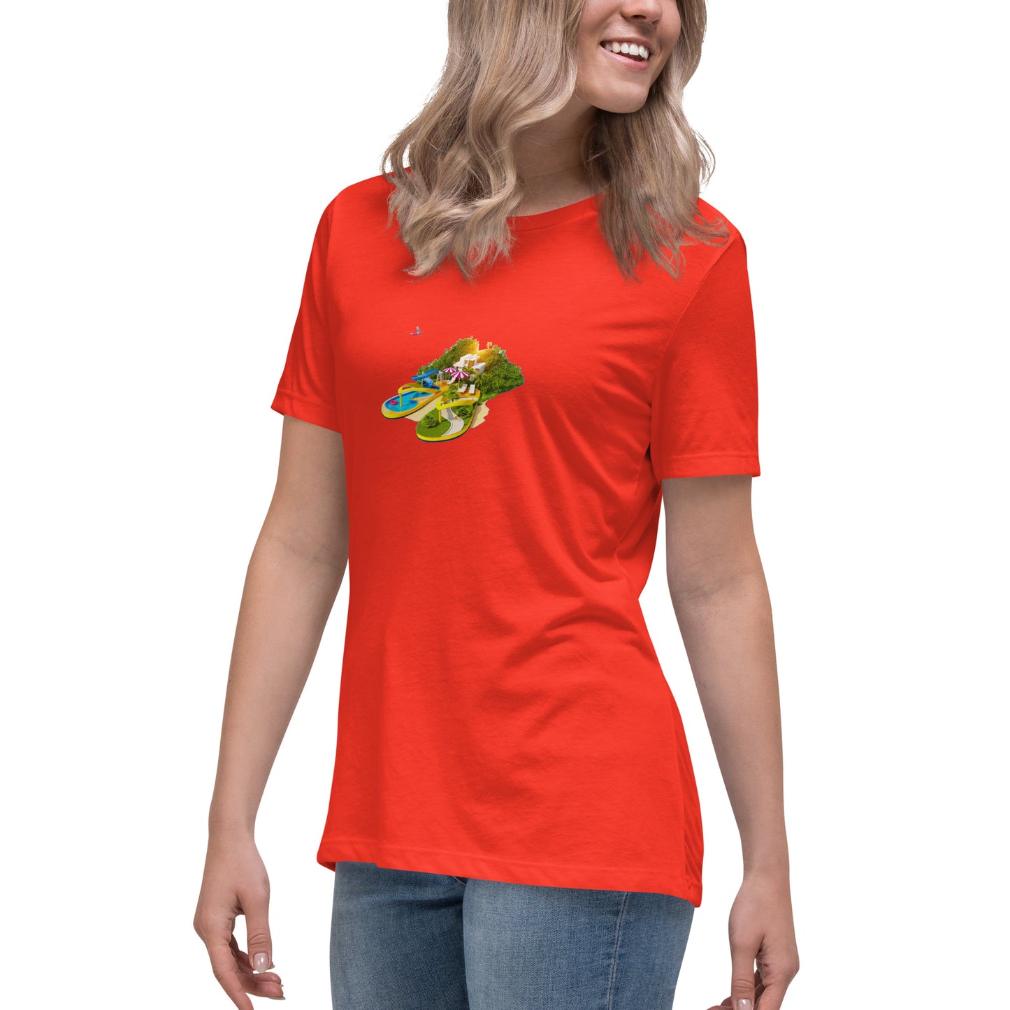 Women's Relaxed T-Shirt HOLIDAY ISLAND