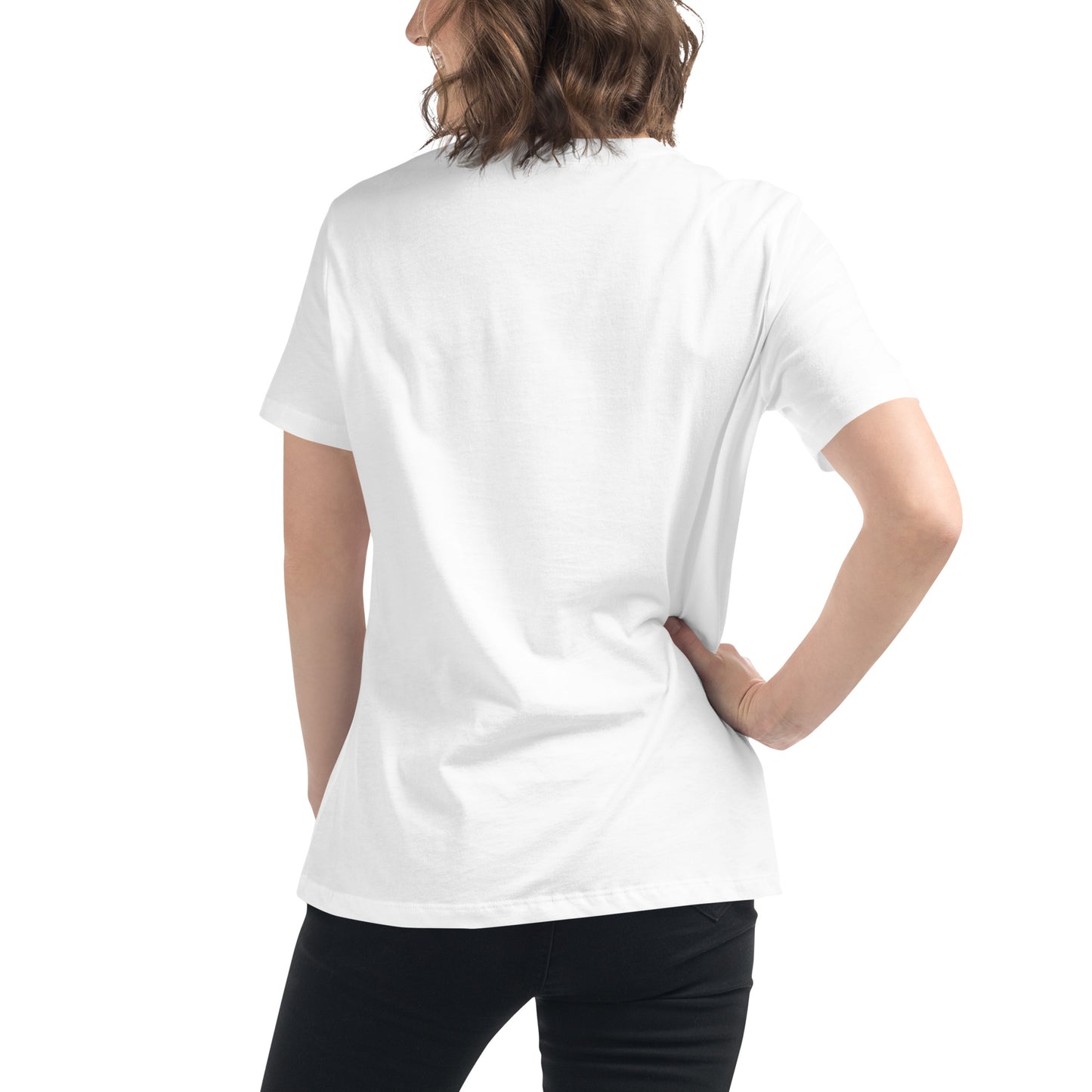 Women's Relaxed T-Shirt JUST ROLL WITH IT