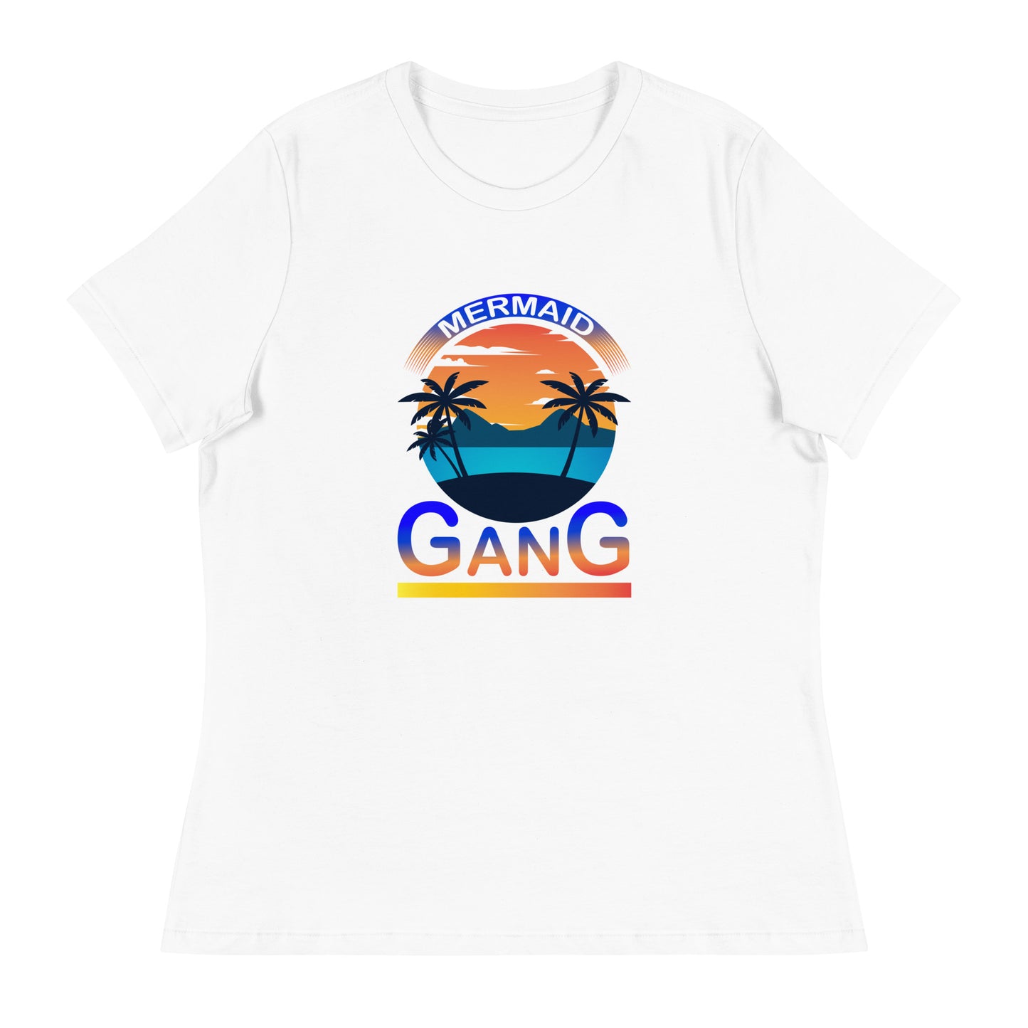 Women's Relaxed T-Shirt MERMAID GANG