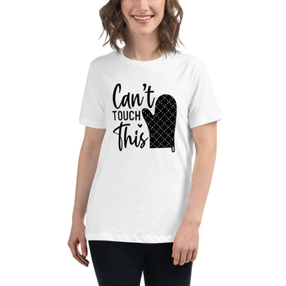 Дамска спокойна тениска CAN'T TOUCH THIS